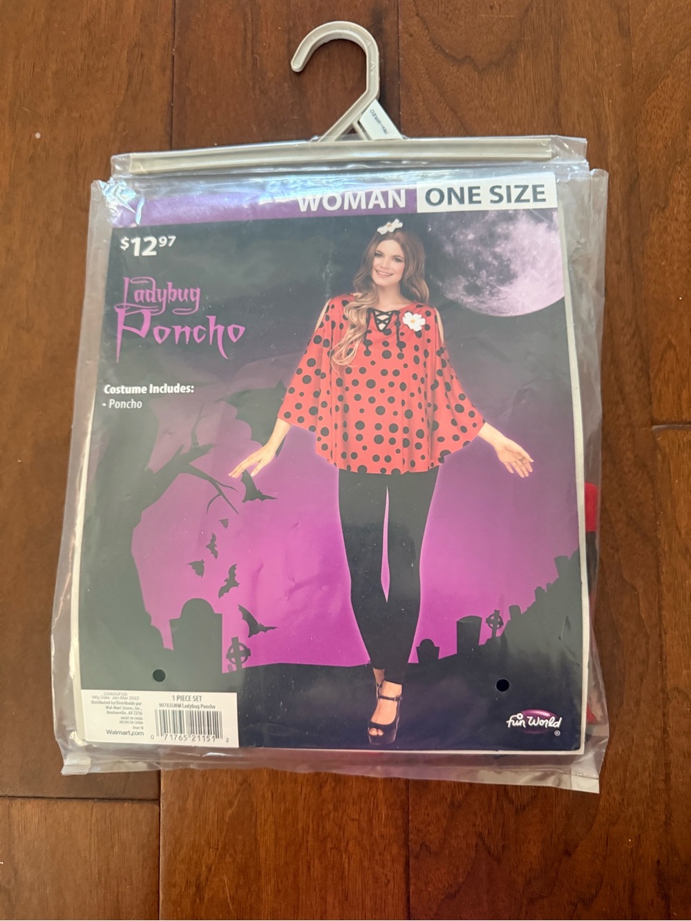 Brand New Ladybug Poncho - One Size